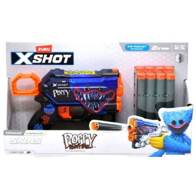 ZURU - XSHOT - Skins Menace blaster - Skin Poppy Playtime(8 flèches) par ZURU