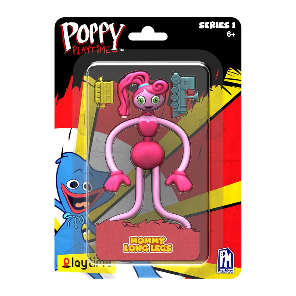 Poppy Playtime - Mommy Long Legs Action Figure (5 Posable Figure, Series  1) [Officially Licensed]