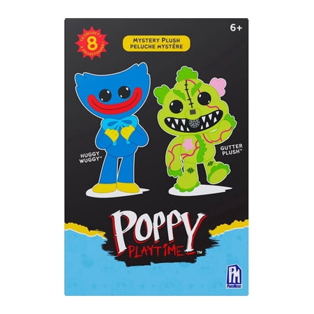 Poppy Playtime Playtime Pals Collectible Plush Blind Box, 8.5 Inch Mystery Character Soft Stuffed Toy
