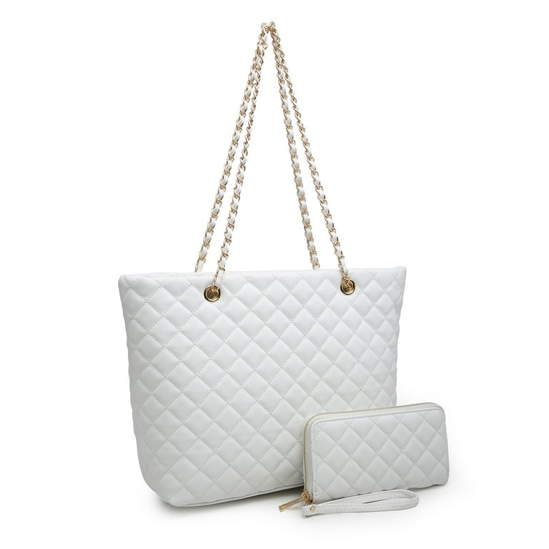 chanel quilted bag with chain strap purse