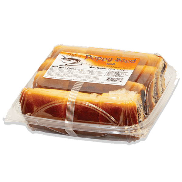 Poppy Seed Rolls| Fresh Bakery | 454g | 16 oz