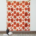 thumbnail image 1 of Poppy Tapestry, Spring Flowers with Ladybugs Animals and Plants Flora and Fauna Nature, Wall Hanging for Bedroom Living Room Dorm Decor, 40W X 60L Inches, Orange Olive Green White, by Ambesonne, 1 of 5