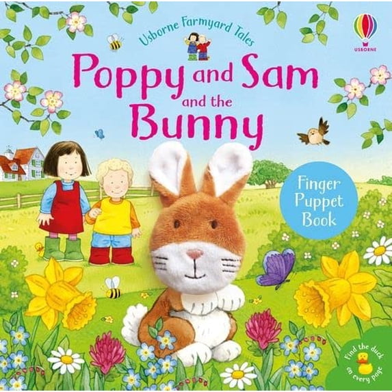 Pre-Owned Poppy and Sam and the Bunny (Poppy and Sam Finger Puppet) (Farmyard Tales Poppy and Sam) Paperback
