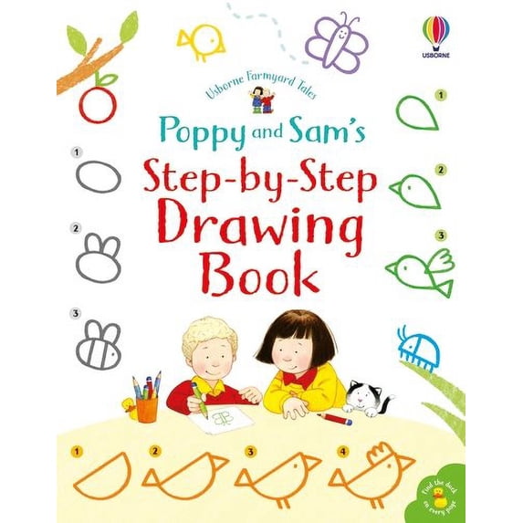 Poppy and Sam's Step-by-Step Drawing Book (Paperback) by Kate Nolan