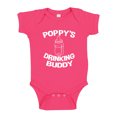 thumbnail image 1 of Poppy's Drinking Buddy Baby Bodysuit One Piece 6 mo Cyber Pink, 1 of 3