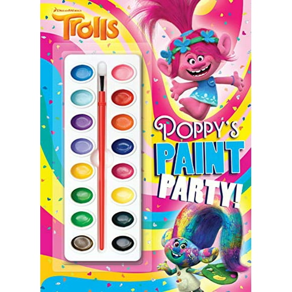 Pre-Owned Poppy's Paint Party! (DreamWorks Trolls) Paperback
