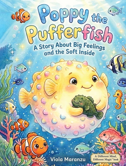 Poppy the Pufferfish: A Story About Big Feelings and What They Hold, (Hardcover)