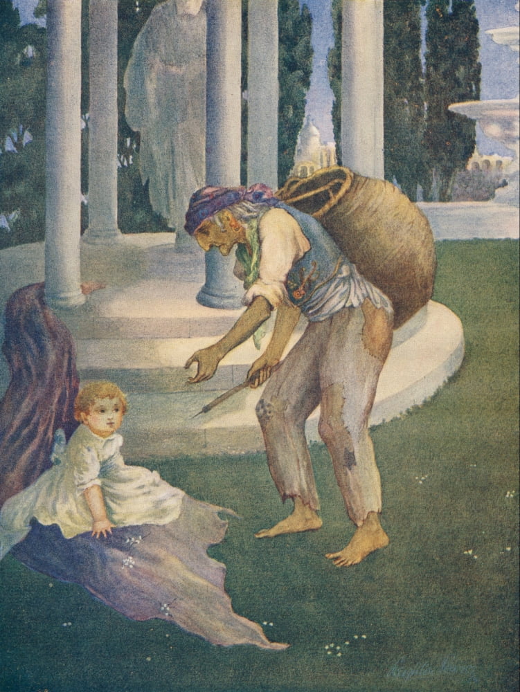 Poppyland 1914 The Finding of Bellissima Canvas Art - Leighton Pearce (24 x 36)