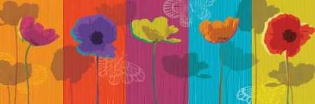 Poppylicious Canvas Art - Tandi Venter (12 x 36)