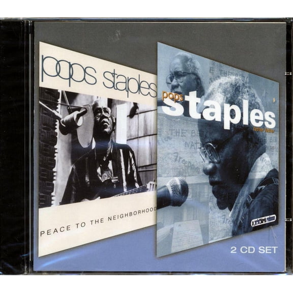Pops Staples - Peace To The Neighborhood + Father, Father (2 albums on 2 CDs) (21 tracks) (2xCD) - CD