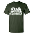 thumbnail image 1 of Pops The Man Sarcastic Humor Graphic Tees Gift For Mens Novelty Funny T Shirt, 1 of 5