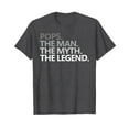 thumbnail image 1 of Pops The Man The Myth The Legend Cool Funny Father's Day Gift Grandpa Dad Daddy T-Shirt, 1 of 4