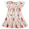 thumbnail image 1 of Popshion Toddler Girls Summer Dress 3T, 1 of 7