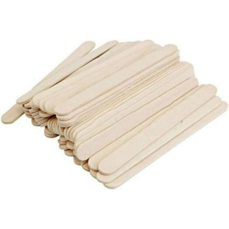 Popsicle 400 Pcs Craft Sticks DIY Wood Sticks Natural Sticks