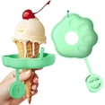 thumbnail image 1 of Popsicle Holder Silicone Ice Cream Stand, Anti Drip Ice Pop Holder , Reusable Ice Cream Drip Catcher Tray, Summer Frozen Snack Holder Tool, Kitchen Popsicle Accessories Gadget, 1 of 8