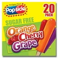 thumbnail image 1 of Popsicle Ice Pops Sugar Free Orange Cherry Grape 20 ct, 1 of 8