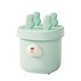 thumbnail image 1 of Popsicle Mold, Cute Bear Animal Homemade Ice Cream Molds Set, BPA Free, Reusable Easy Release Ice Pop Make, 1 of 8