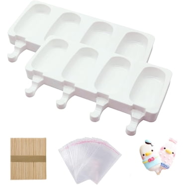 Popsicle Molds Set Of 3, 12 Cavities Silicone Popsicle Molds & Ice Cake Pop