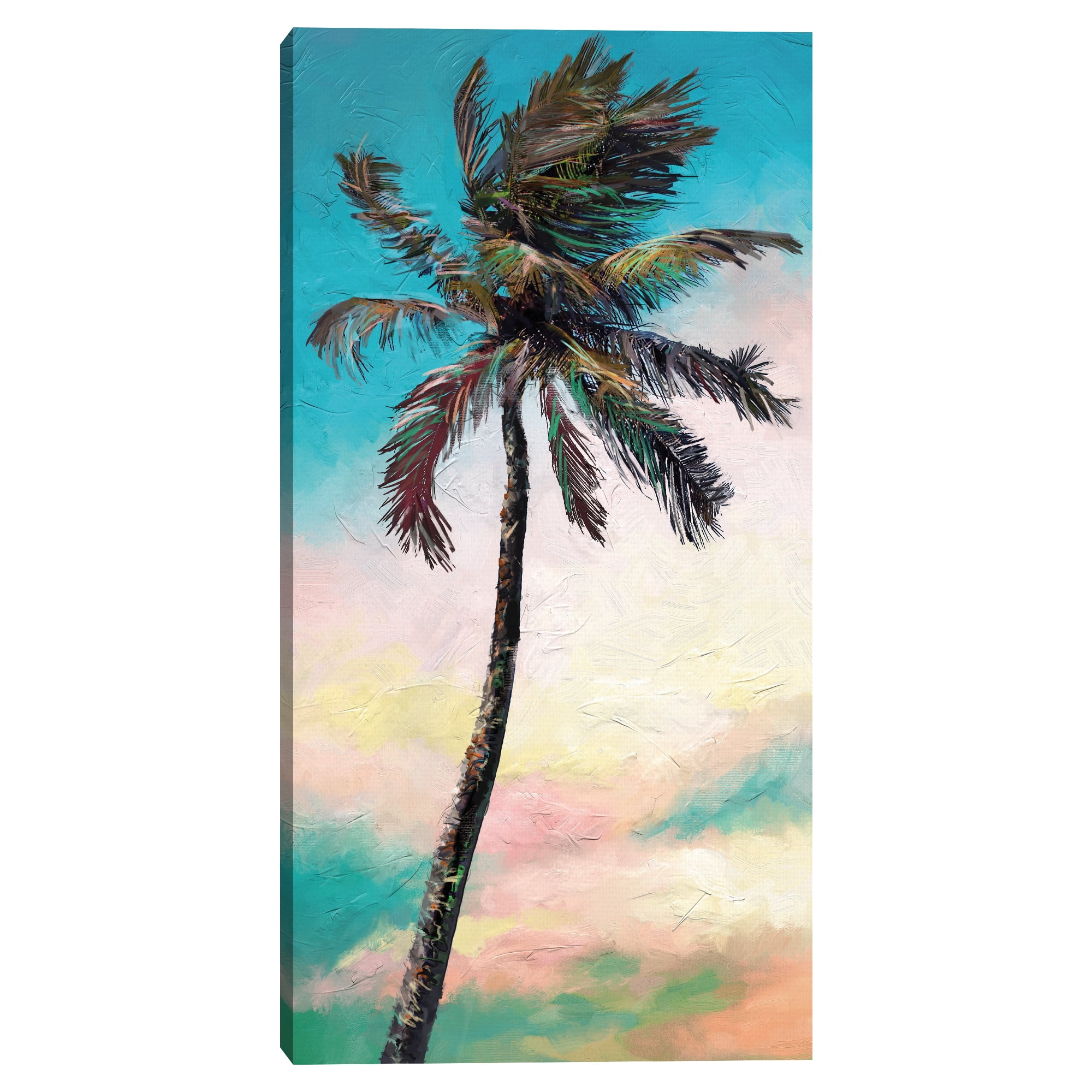 Popsicle Palm by Studio Arts Canvas Art Print