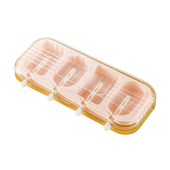 Set 4 Silicone Makers, Easy Release, Reusable for Summer Homemade Cakesicles