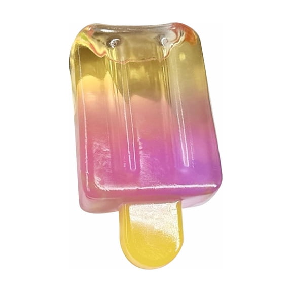 Popsicle Squishy Toys, Popsicle Slow Rising Squishies Food Toy, Shaped Slow Rise Squishies, Super Soft Toy for Stress Relief, Sensory Fidget Play for Adults