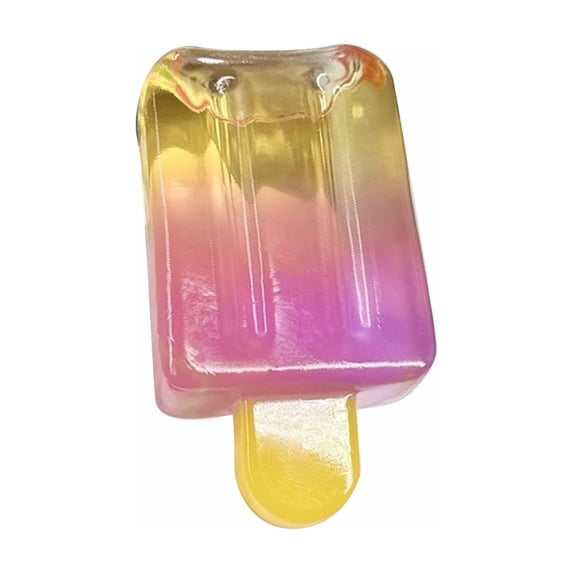 Popsicle Squishy Toys, Popsicle Slow Rising Squishies Food Toy, Shaped Slow Rise Squishies, Super Soft Toy for Stress Relief, Sensory Fidget Play for Adults
