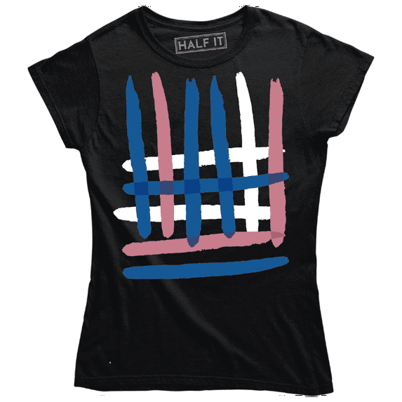 Popsicle Stick Artwork Design In Different Colors Women's T-Shirt