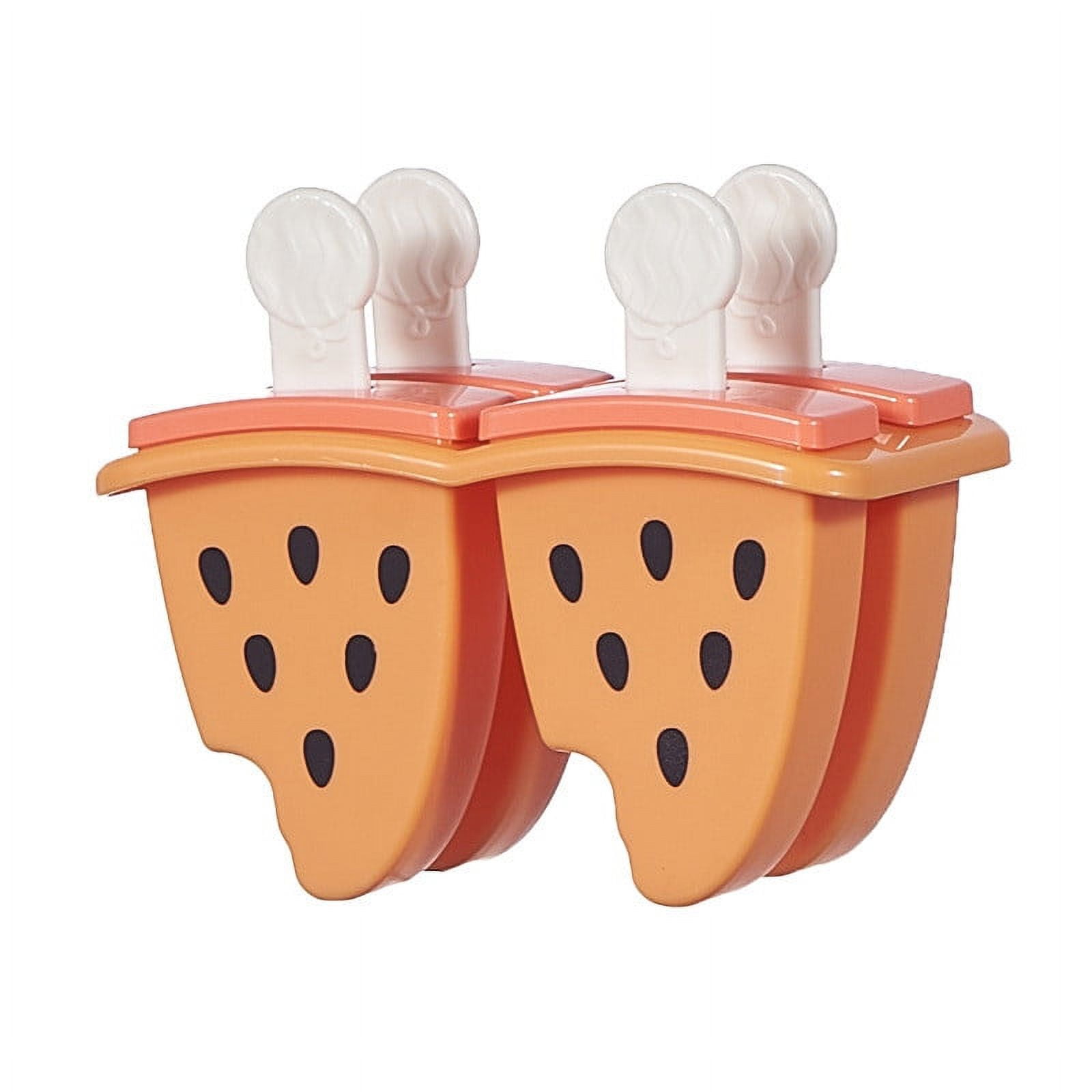 Popsicle With 4 Pops, Ice Cream Molds Reusable Ice Makers Easy Release