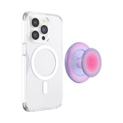 PopSockets Phone Grip for MagSafe, Magnetic Holder, Phone Stand, Purple - Aura
