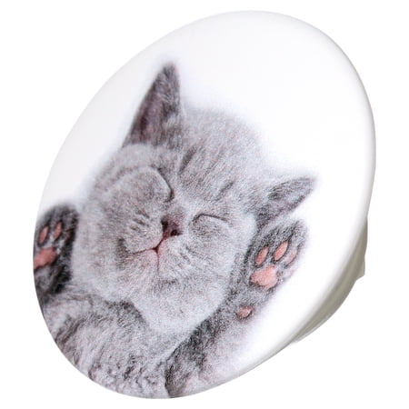 Popsockets Grip with Swappable Top for Cell Phones, PopGrip Cat Nap