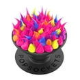 thumbnail image 1 of PopSockets PopGrip Premium Spiky Pink Acid, 1 of 5
