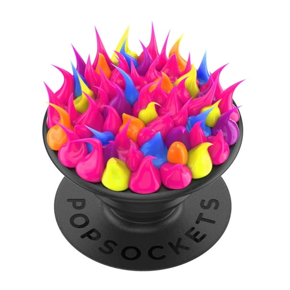 PopSockets PopGrip Premium Spiky Pink Acid