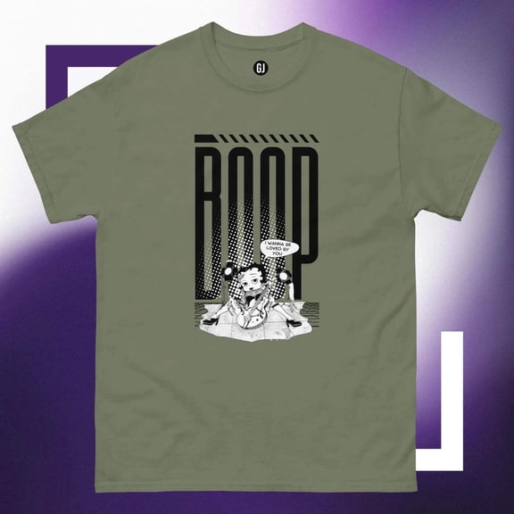 Popstar Betty Boop "I Wanna Be Loved By You" Tee