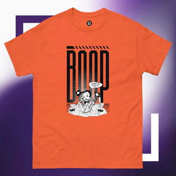 Popstar Betty Boop "I Wanna Be Loved By You" Tee