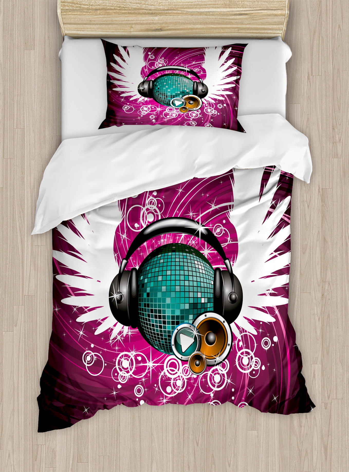 DJ Edm Pillow & Duvet Covers Bedding Set