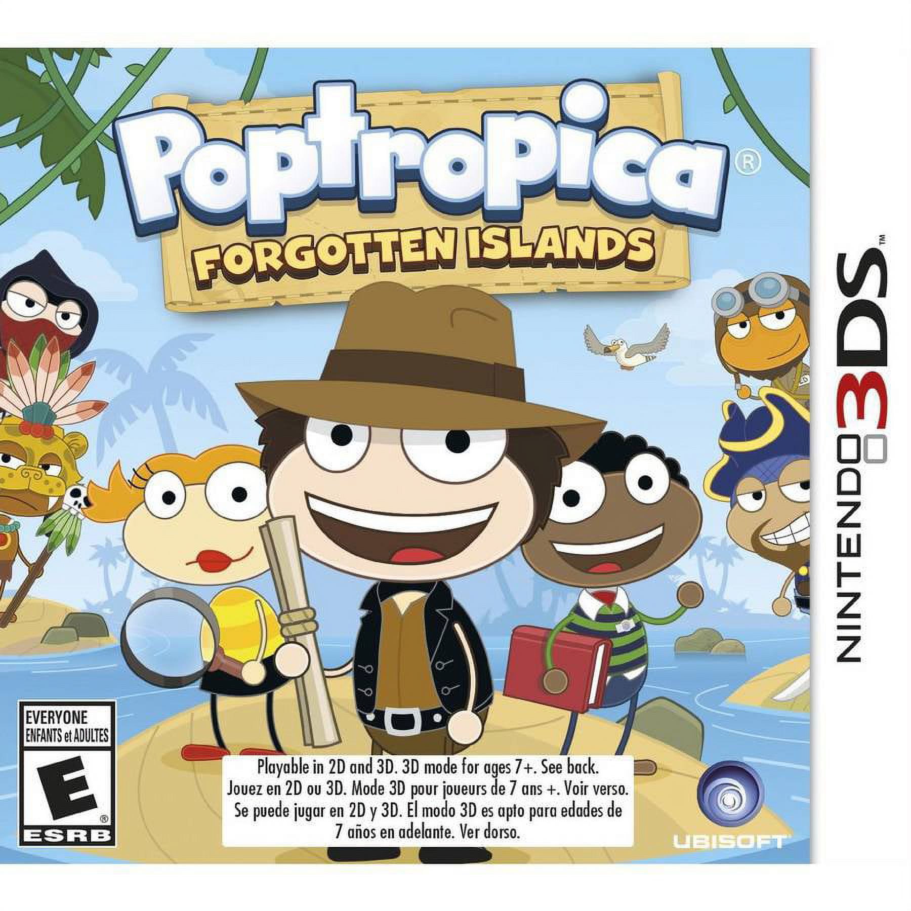 Poptropica Forgotten Islands, Ubisoft, Nintendo 3DS, 887256301255 - image 1 of 7