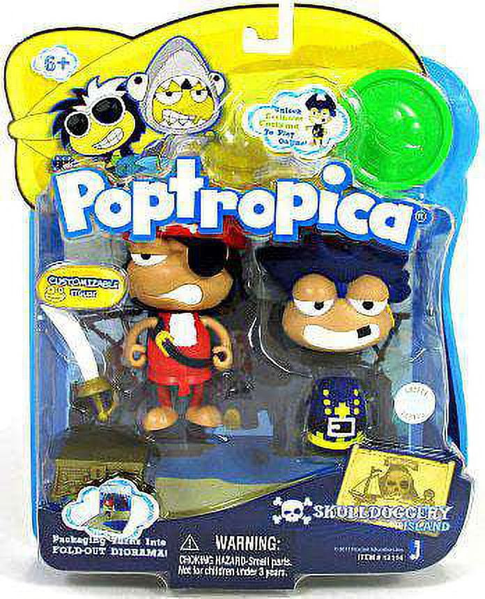 Poptropica Skull N Duggery Mini Figure 2-Pack - Walmart.com
