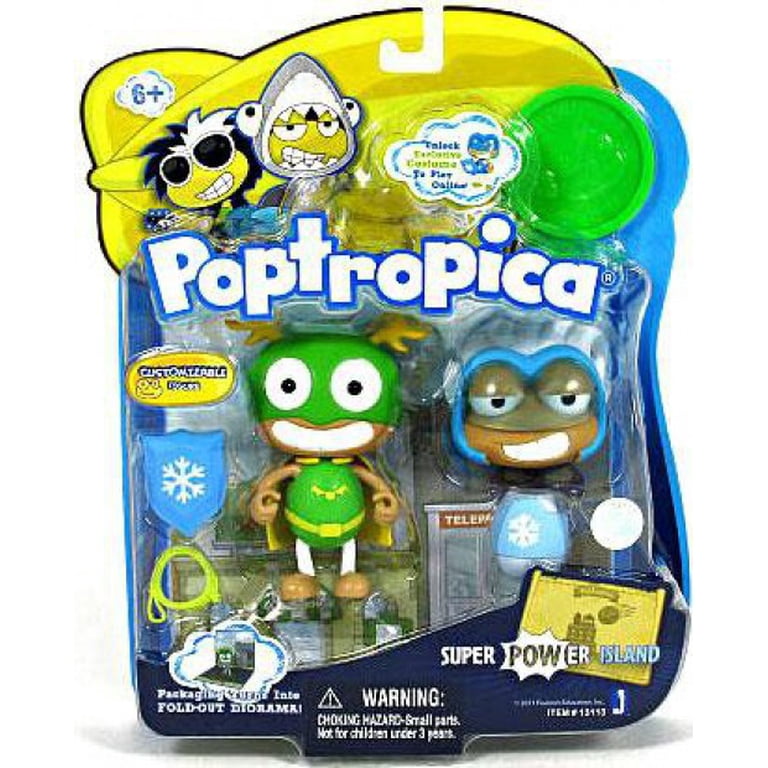 Poptropica Super Power Island Mini Figure 2-Pack - Walmart.com