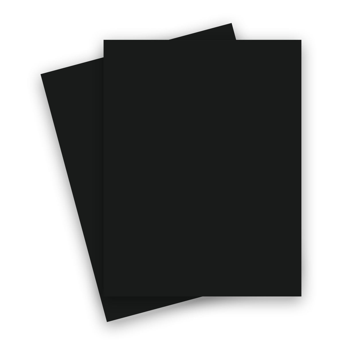 Popular BLACK LICORICE 8.5X11 (Letter) Paper 65C Lightweight Cardstock - 25 PK -- Econo 8-1/2-x-11 Letter size Card Stock Paper - Business and DIY Projects