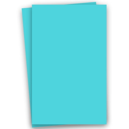 Popular BLU RASPBERRY TEAL 11X17 (Ledger) Paper 65C Lightweight Cardstock - 250 PK -- Econo 11-x-17 Ledger size Card Stock Paper - Business, Card Making, Designers, Professional and DIY