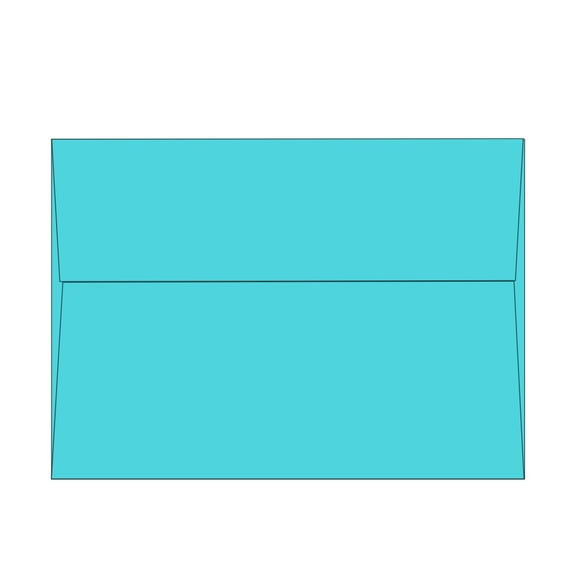 Popular BLU RASPBERRY TEAL A7 Envelopes 28T - 250 PK -- Econo A7 (5-1/4-x-7-1/4) 5X7 Invitation, Card and DIY Greeting Envelopes