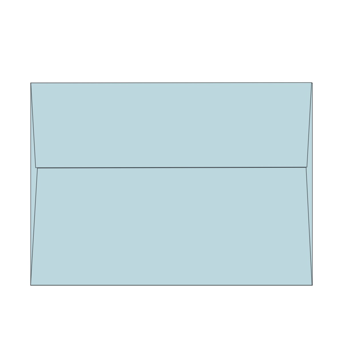Popular BLUE SNO CONE A7 Envelopes 28T - 250 PK -- Econo A7 (5-1/4-x-7-1/4) 5X7 Invitation, Card and DIY Greeting Envelopes