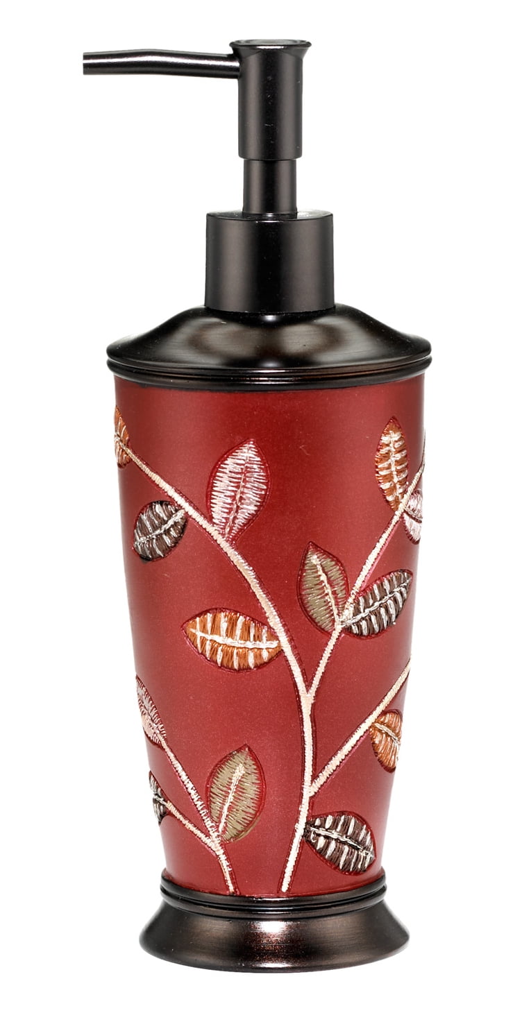 Popular Bath Aubury Burgundy Collection Bathroom Lotion Soap Pump