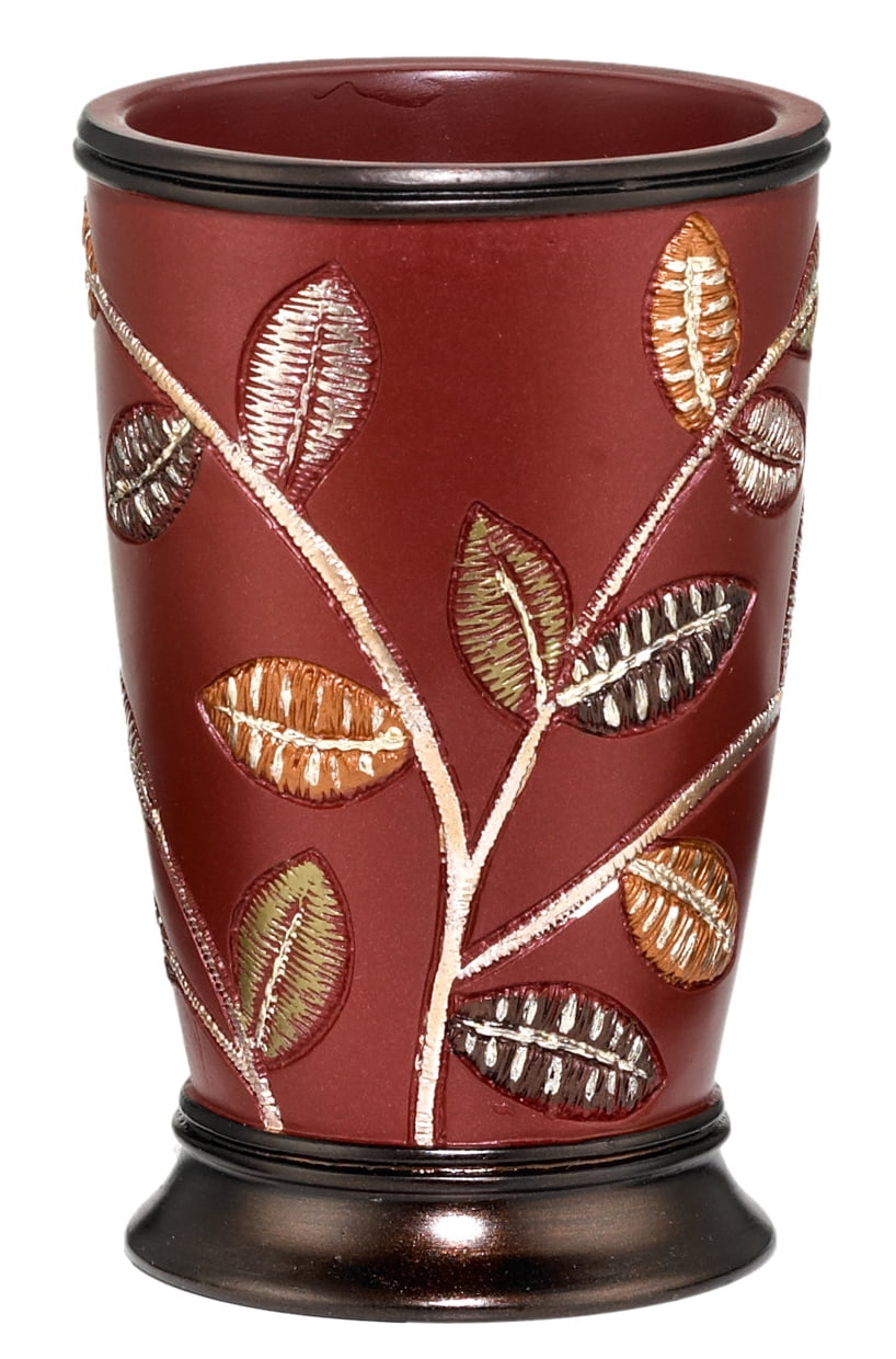 Popular Bath Aubury Burgundy Collection Bathroom Tumbler