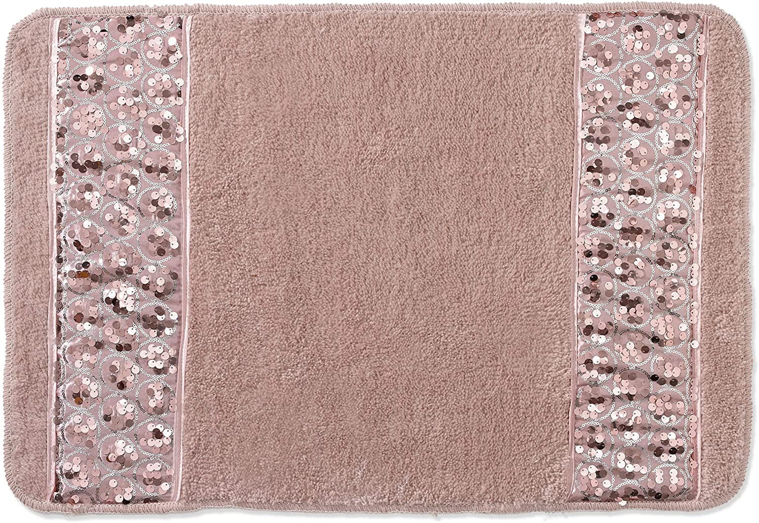 Popular Bath Bathroom Accessories Sets, Bath Rug, Sinatra Blush