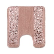 Popular Bath Blush Sinatra Bath Decor Accessories, Premium, Durable, Acrylic Resin, Eco-Friendly Contour Rug (24" W x 20" L)