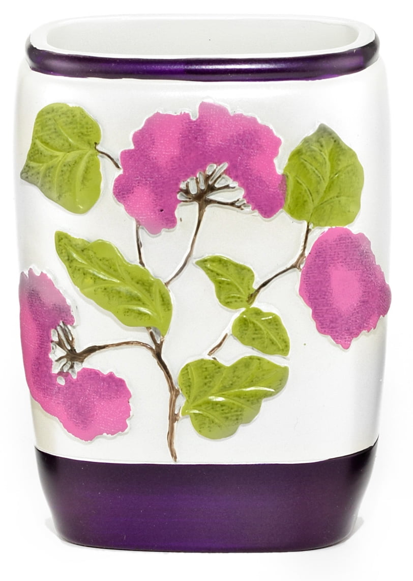 Popular Bath Jasmine Plum Bath Collection - Bathroom Tumbler Cup