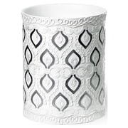 Popular Bath Monaco Waste Basket, Rose, 9x6x9.5 Inches