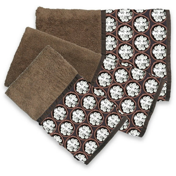 Popular Bath Sinatra Orb, 3-Piece Bathroom Pool, Hand, Wash Towel Set