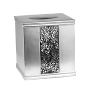 Popular Bath Sinatra Silver Collection - Bathroom Tissue Box Cover